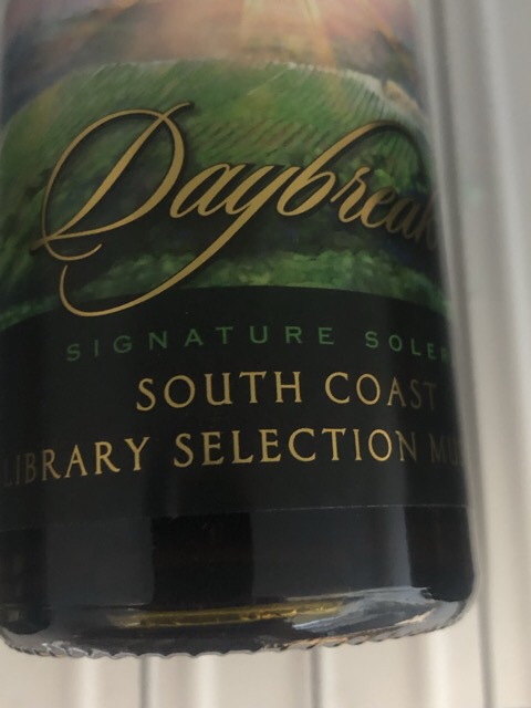 South Coast Winery - Daybreak - N.V.