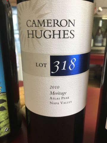 Cameron Hughes - Lot 318 Meritage - 2010
