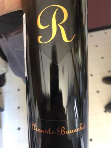 Jeff Runquist - R Alicante Bouschet - 2016
