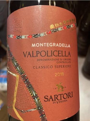 Sartori di Verona - Montegradella Valpolicella Classico Superiore - 2018
